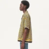 Camisa de bolos de popelín de algodón con estampado Bulles Royales