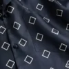 Camisa de bowling de sarga de seda con estampado Opticool