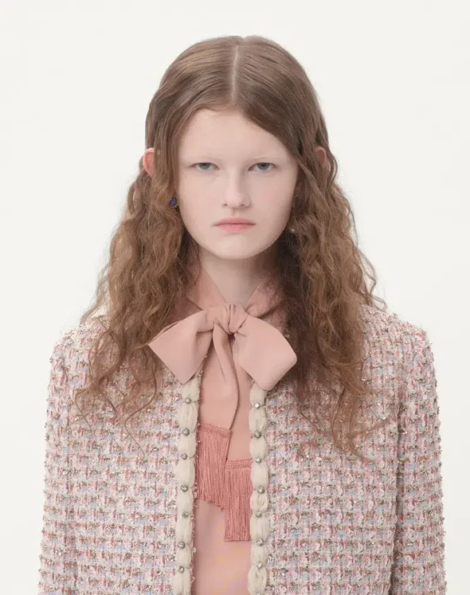 Camisa de crepé de China