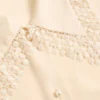 Camisa de crepé de China