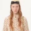 Camisa de crepé de China con estampado Cherryfic