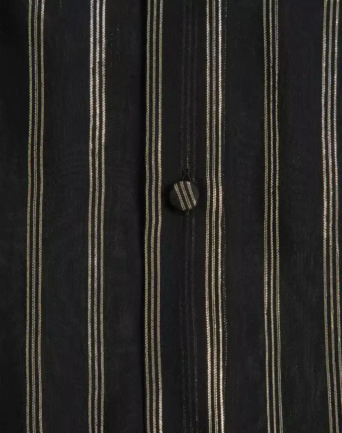 Camisa de gasa de seda y lurex de Valentino
