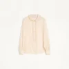 Camisa de jacquard de seda Toute La V
