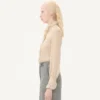 Camisa de lamé seersucker