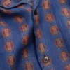 Camisa de lino con estampado Voyage Imaginaire