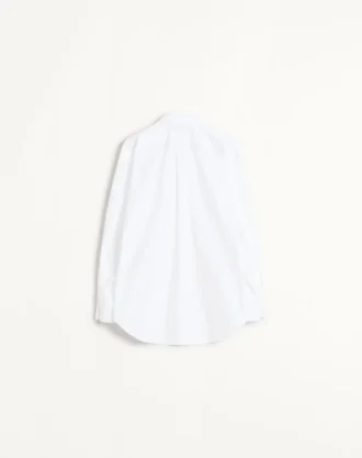 Camisa de popelín de algodón