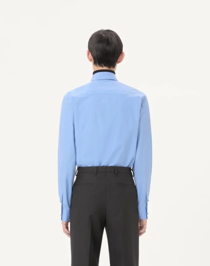 Camisa de popelín de algodón Valentino Camisa de popelín de algodón Valentino