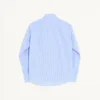 Camisa de popelín de algodón Valentino con bordado VLogo Camisa de popelín de algodón Valentino con bordado VLogo