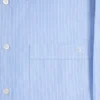 Camisa de popelín de algodón Valentino con bordado VLogo Camisa de popelín de algodón Valentino con bordado VLogo