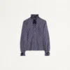 Camisa de sarga con estampado Plus De Pois Camisa de sarga con estampado Plus De Pois