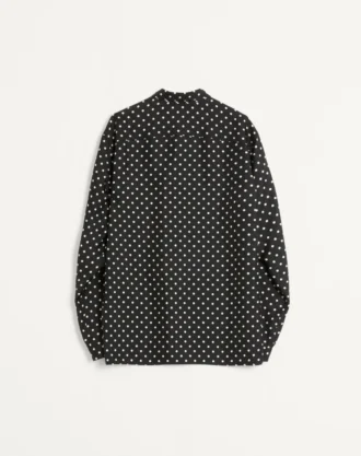 Camisa de sarga de seda con estampado Plusdepois