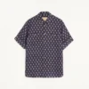 Camisa ligera de lino con estampado Voyage Imaginaire Camisa ligera de lino con estampado Voyage Imaginaire