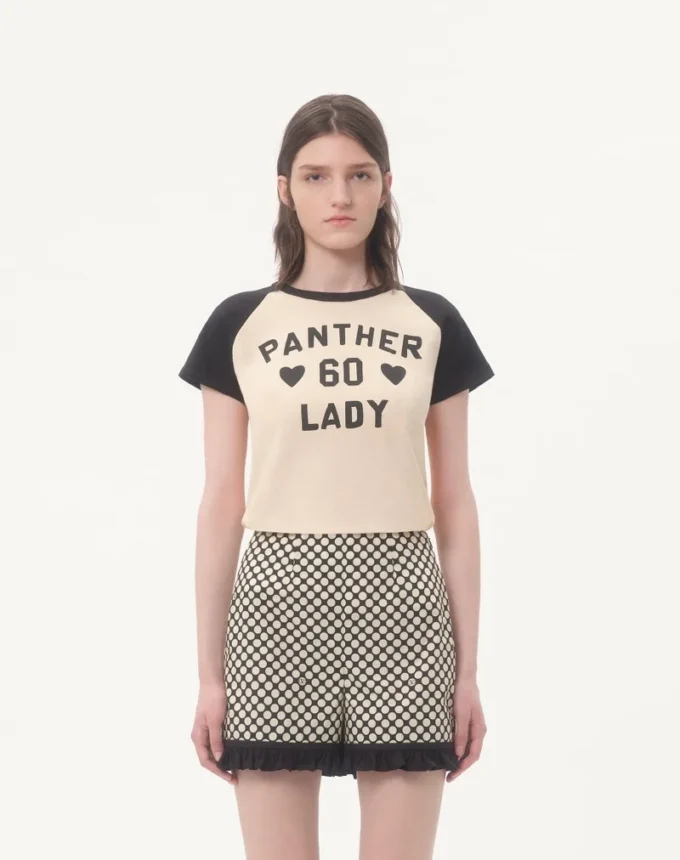 Camiseta de algodón con estampado Chez Valentino