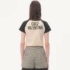 Camiseta de algodón con estampado Chez Valentino