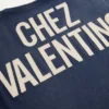 Camiseta de algodón con estampado y parche Chez Valentino