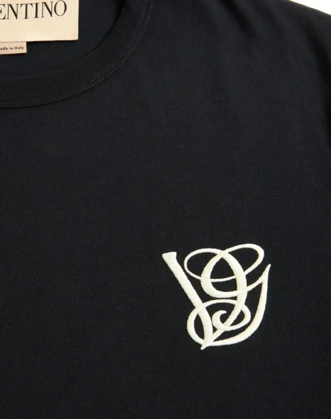 Camiseta de algodón con parche VG Camiseta de algodón con parche VG