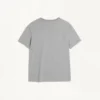 Camiseta de algodón con parche VLogo Camiseta de algodón con parche VLogo