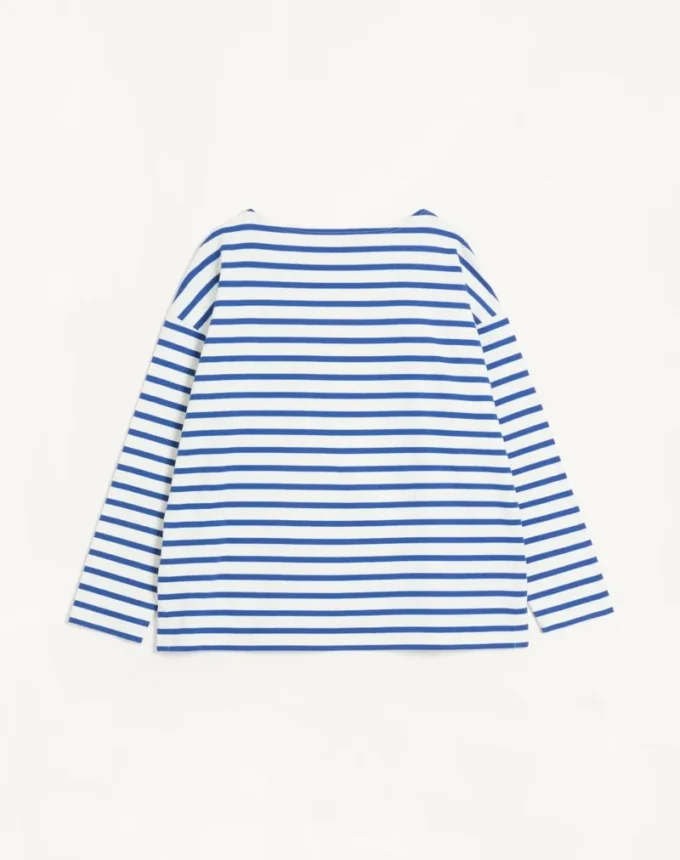 Camiseta de algodón de manga larga con estampado Chez Valentino
