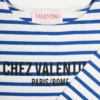 Camiseta de algodón de manga larga con estampado Chez Valentino
