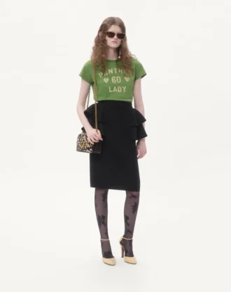 Camiseta de algodón estampada