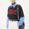 Camiseta de algodón Valentino con estampado Apollon/Dyonisos