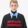 Camiseta de algodón Valentino con estampado Apollon/Dyonisos