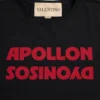 Camiseta de algodón Valentino con estampado Apollon/Dyonisos