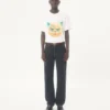 Camiseta de algodón Valentino con estampado Le Chat De La Maison Camiseta de algodón Valentino con estampado Le Chat De La Maison