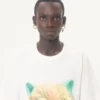 Camiseta de algodón Valentino con estampado Le Chat De La Maison Camiseta de algodón Valentino con estampado Le Chat De La Maison