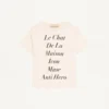 Camiseta de algodón Valentino con estampado Le Chat De La Maison Icon Muse Anti Hero