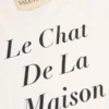 Camiseta de algodón Valentino con estampado Le Chat De La Maison Icon Muse Anti Hero