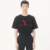 Camiseta de algodón Valentino con estampado «Made In Valentino» Camiseta de algodón Valentino con estampado «Made In Valentino»