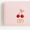Cartera Cherryfic en piel de becerro granulada Cartera Cherryfic en piel de becerro granulada