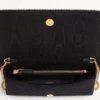 Cartera con cadena de terciopelo y logotipo joya VLogo Signature