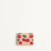 Cartera Vlogo Signature Cherryfic Jacquard Raffia Cartera Vlogo Signature Cherryfic Jacquard Raffia