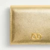 Cartera Vlogo Signature de piel de becerro granulada laminada