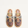 Chanclas Ta Chambre en tejido denim Voyage Imaginaire