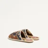 Chanclas Ta Chambre en tejido denim Voyage Imaginaire