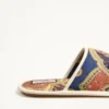 Chanclas Ta Chambre en tejido denim Voyage Imaginaire