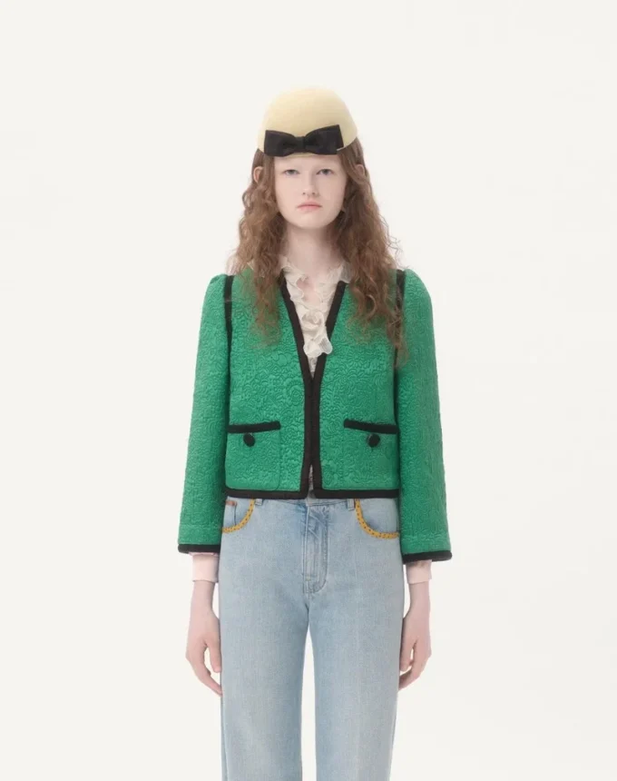 Chaqueta acolchada con estampado floral Apres L’Hiver Chaqueta acolchada con estampado floral Apres L’Hiver
