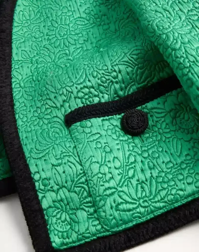 Chaqueta acolchada con estampado floral Apres L’Hiver Chaqueta acolchada con estampado floral Apres L’Hiver