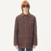 Chaqueta acolchada de nailon con estampado Opticool