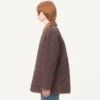 Chaqueta acolchada de nailon con estampado Opticool