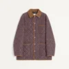Chaqueta acolchada de nailon con estampado Opticool