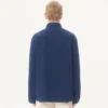 Chaqueta camisa de gabardina de algodón Valentino con VGold