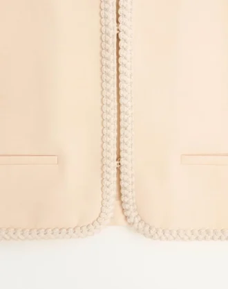 Chaqueta Crepe Couture