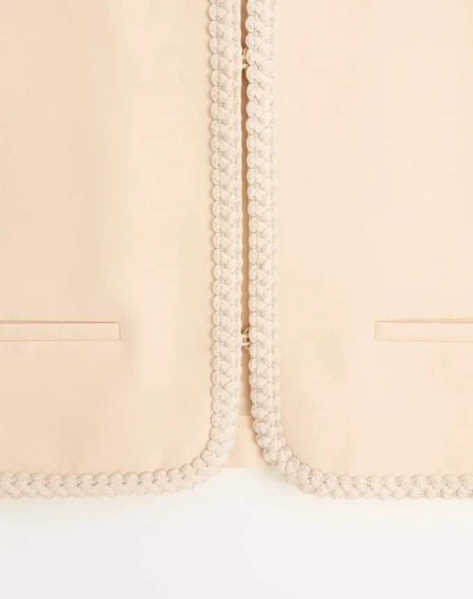 Chaqueta Crepe Couture
