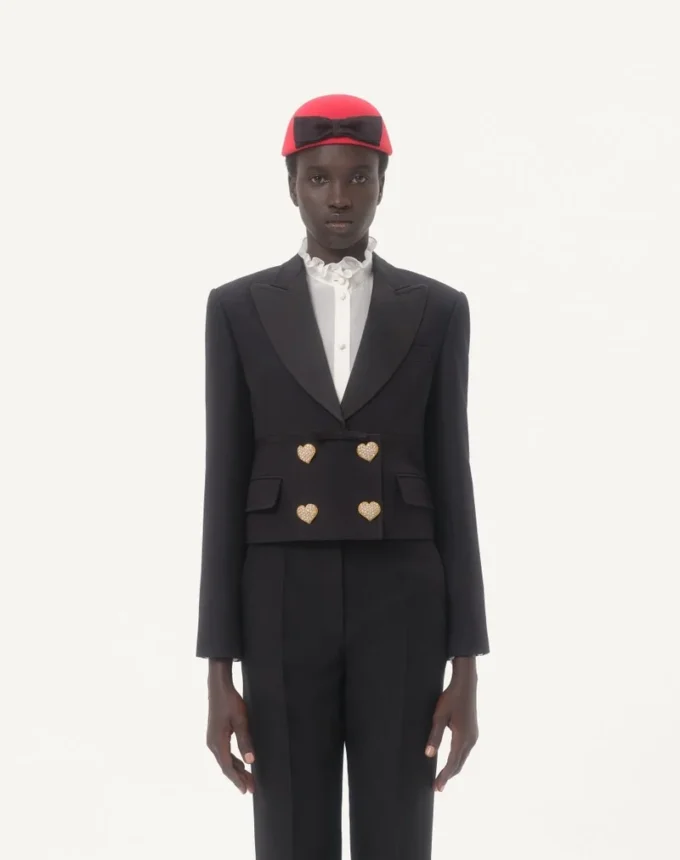 Chaqueta Crepe Couture
