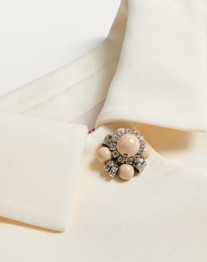 Chaqueta Crepe Couture