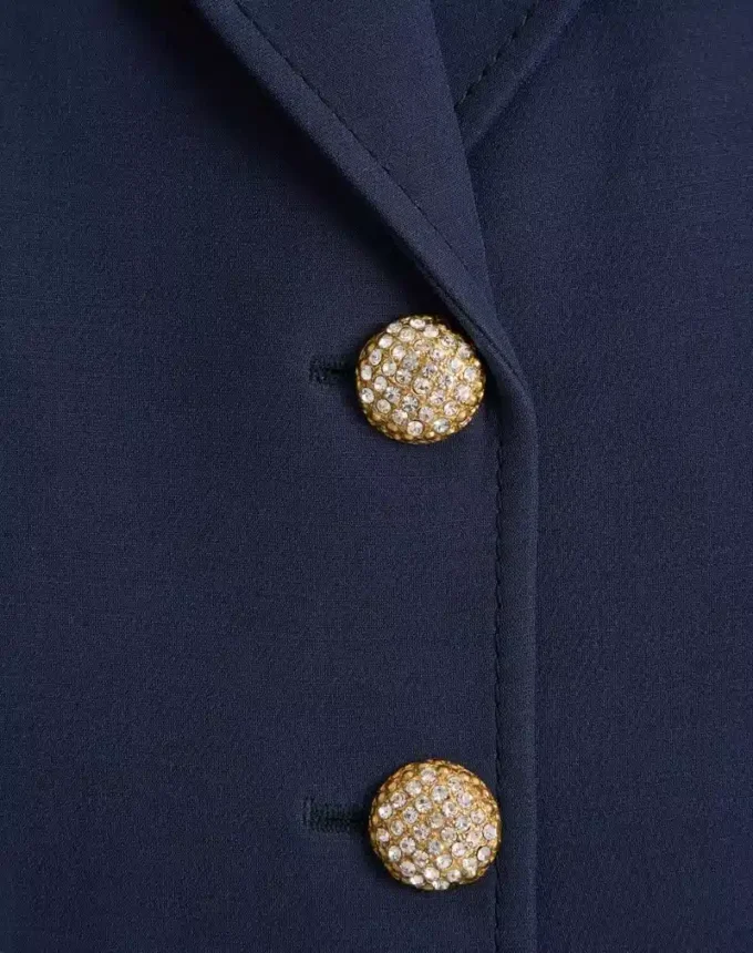 CHAQUETA CREPE COUTURE